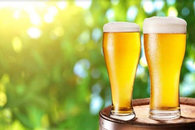 Several pints will be served up at the festival