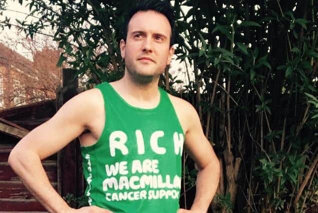 Richard Bolch is set to take part in the London Marathon later this month for Macmillan.