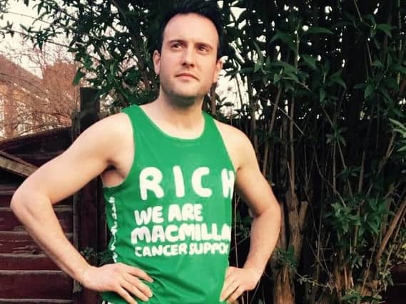 Richard Bolch is set to take part in the London Marathon later this month for Macmillan.