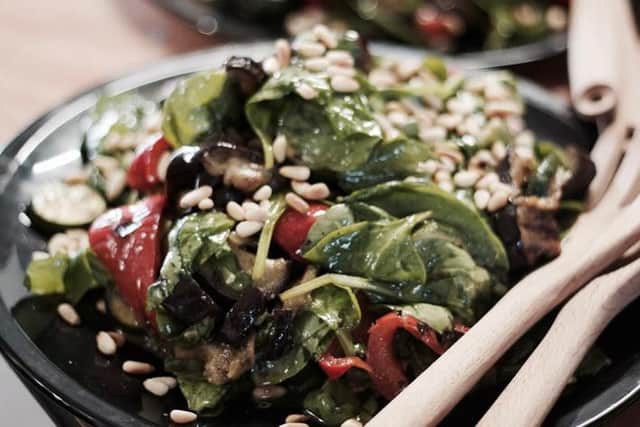 Roasted vegetable salad
