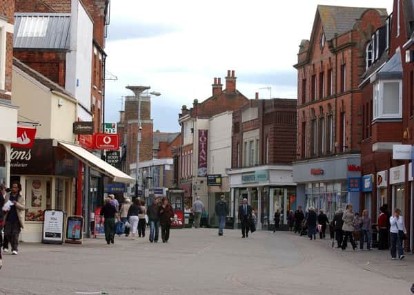 The attack took place in Kettering town centre