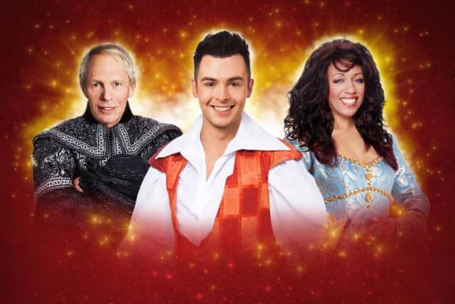 Paul Nicholas, Jaymi Hemsley and Sheila Ferguson