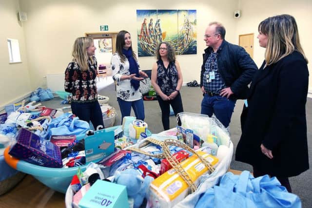 Amazon Daventry donation to charity Baby Basics