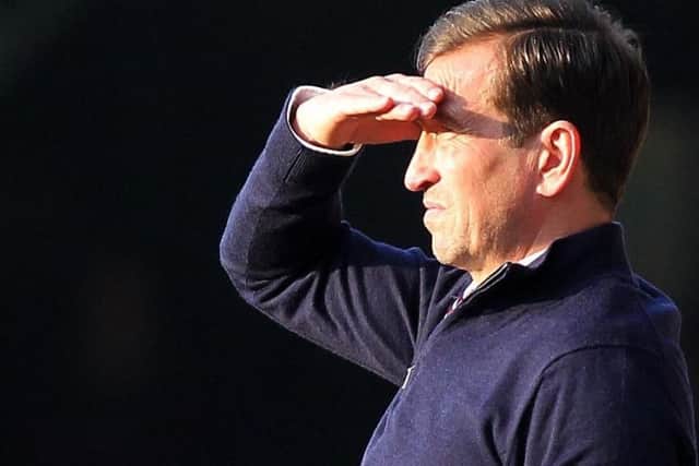SAFETY IN SIGHT? - Cobblers boss Justin Edinburgh