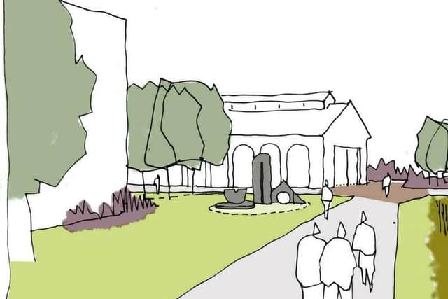 Artist's impression of the University of Northampton Waterside Campus.