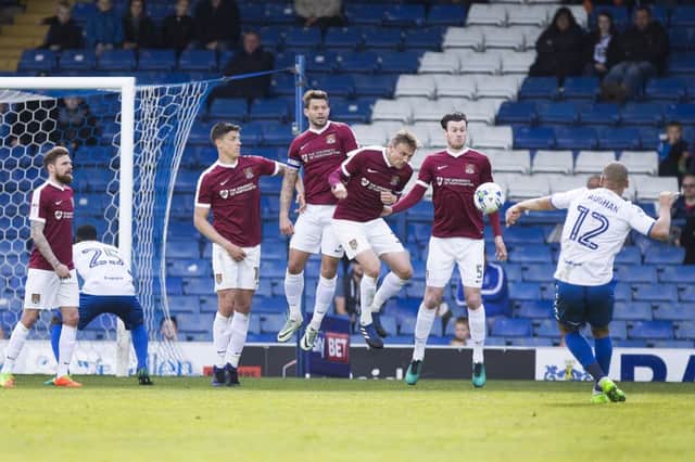 AWAY DAY TROUBLES: Cobblers have won just once on the road in 2017. Pictures: Kirsty Edmonds