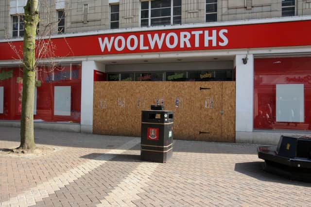 The old Woolworths in Abington Street.