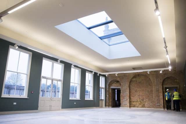 The restoration of Delapre Abbey was completed thanks to a 3.65 million Heritage Lottery Fund (HLF) grant.