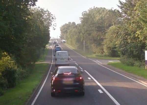 The A508 London Road is shut in both directions through Roade