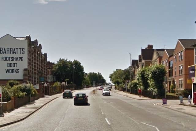 The incident happened on Kingsthorpe Road