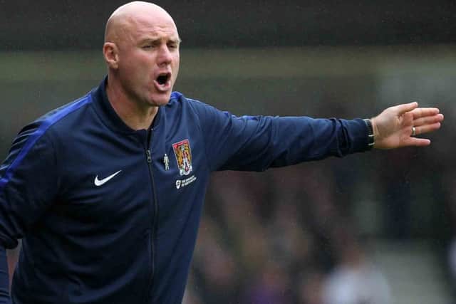 Rob Page was sacked as Cobblers boss in January