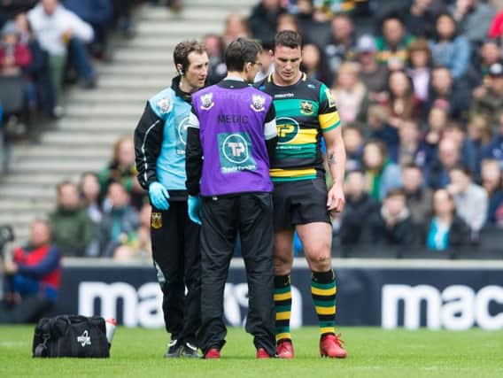 Louis Picamoles was forced off during the first half of the defeat to Saracens (picture: Kirsty Edmonds)