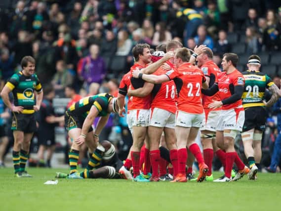 Saints suffered an agonising defeat to Saracens at Stadium MK (picture: Kirsty Edmonds)