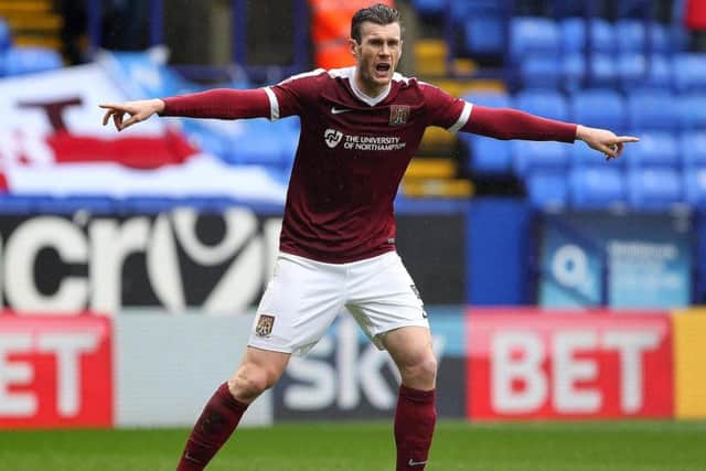 Zander Diamond has been named the Chronicle & Echo Cobblers' Supporters Player of the Year