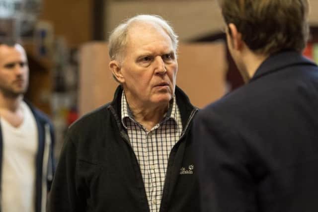 He was billed to star in Arthur Miller's Death of a Salesman at the Royal & Derngate Theatre.