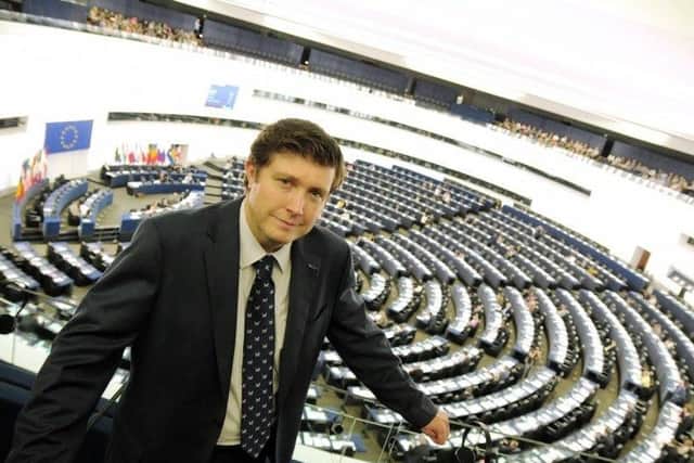 Conservative MEP Andrew Lewer is among those set to contest the Tory candidacy Northampton South tonight.
