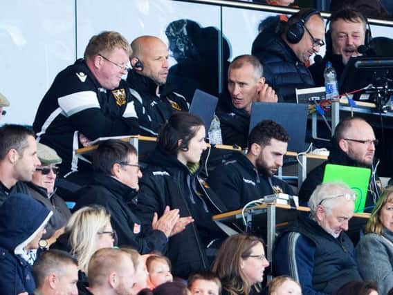 The Saints coaches will look to mastermind a big win against Harlequins on Saturday (picture: Kirsty Edmonds)