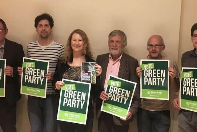 The Green Party candidates for the 2017 election.