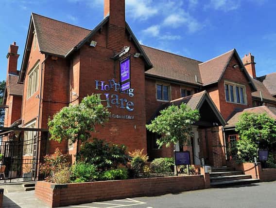 The George family bought the Hopping Hare in 2005, shortly after it had burned to the ground in a fire. The family spent over 1million renovating the premises.