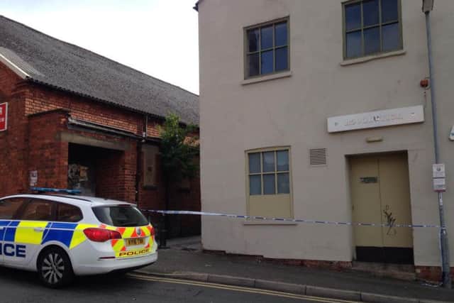 Police are attending the scene this morning.