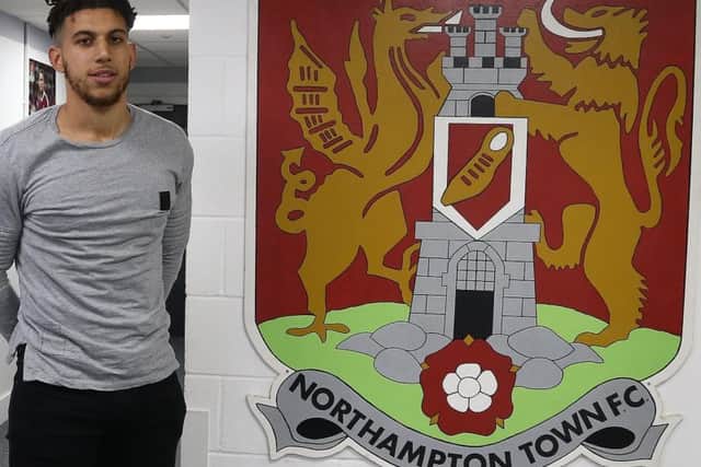 New Cobblers signing Daniel Powell (Pictures: Pete Norton)