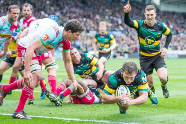 Alex Waller grabbed a score (pictures: Kirsty Edmonds)