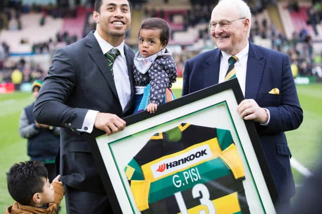 George Pisi is heading for the Franklin's Gardens exit