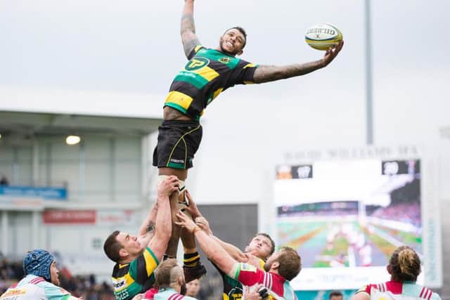Courtney Lawes is hoping Saints' season goes on for a couple more matches (picture: Kirsty Edmonds)