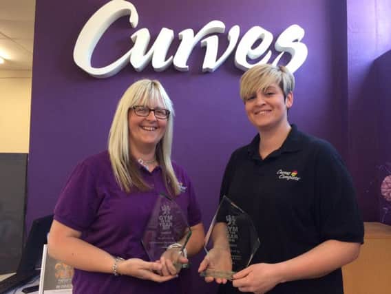 Sisters Orla and Claire run Curves Northampton in Moulton Park Business Centre.