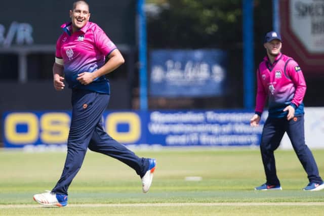 Rory Kleinveldt claimed a wicket on his return for Northants