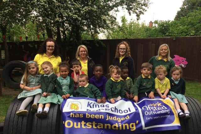 The report says: "Children are extremely confident in the pre-school and they behave very well."