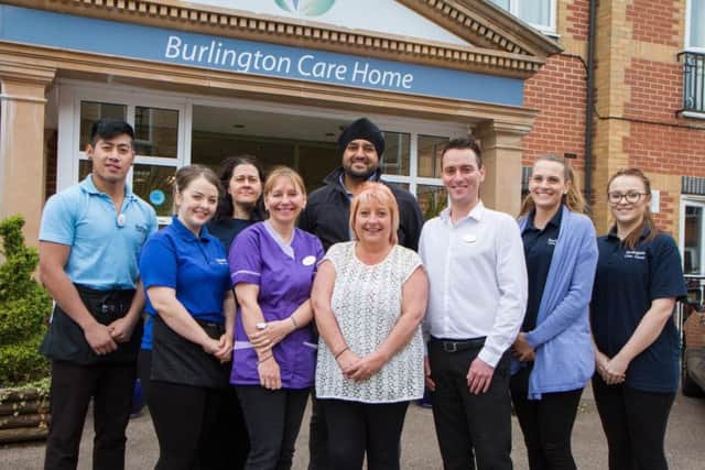 Burlington Court has been ranked among the top one per cent of care homes in the UK.