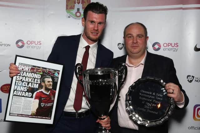 Zander Diamond is the reigning Cobblers player of the year