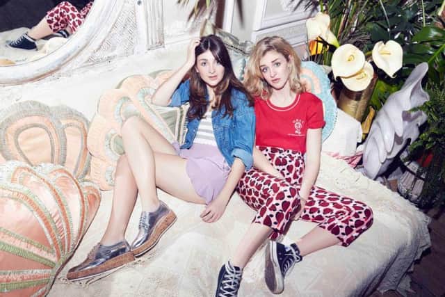 Catherine and Lizzy made history with their major label debut when it reached the top spot in the UK Album Charts