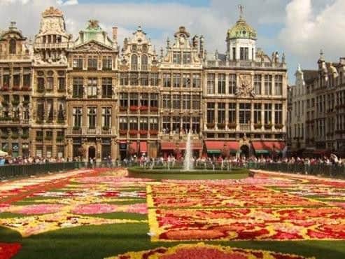 The Grand Place in Brussels