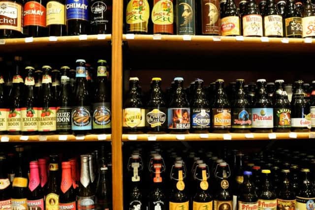Belgium has a vast choice of beers with over 800 different bottled brews alone.