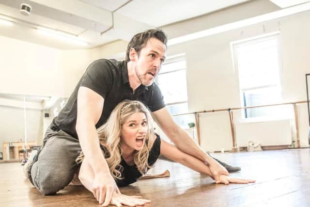Rehearsals for Kiss Me Kate