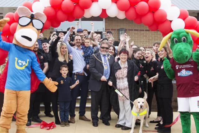 The mayor of Northampton, Councillor Christopher Malpas (Con, Billing) reopened the Sixfields pub.