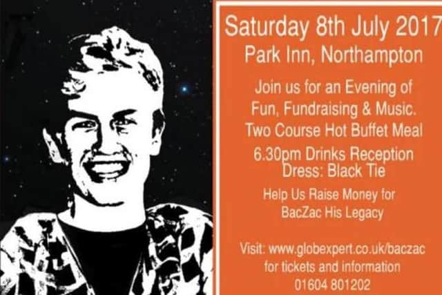 The #BacZac charity is hosting a black tie ball