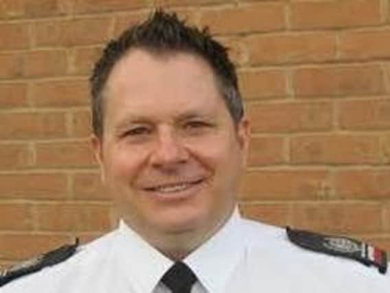 Chief fire officer Darren Dovey.