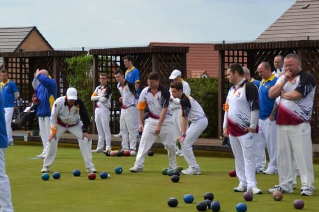 Action from Northants Men's Middleton Cup practice match against Oxfordshire