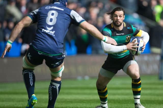 Ben Foden played a key role in Saints' opening try