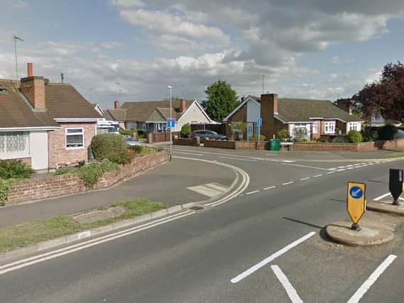 The accident happened in Eastern Avenue North, Kingsthorpe, close to the junction with Eastern Close