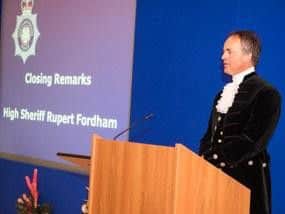 The High Sheriff of Northamptonshire, Rupert Fordham