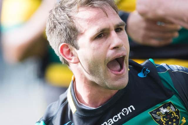 Nic Groom's score proved to be the winner as Saints beat Connacht last Saturday (picture: Kirsty Edmonds)