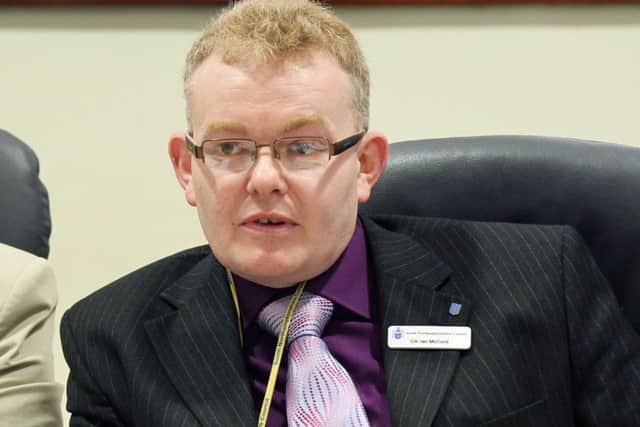 South Northamptonshire Council leader Ian McCord