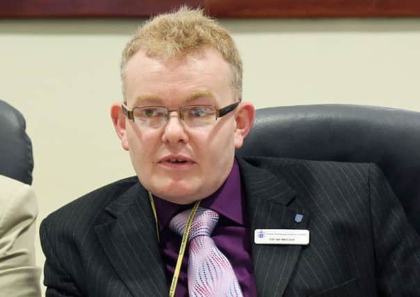 South Northamptonshire Council leader Ian McCord