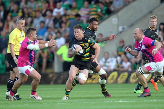 Teimana Harrison produced an all-action display