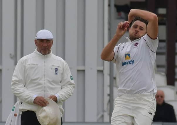 Nathan Buck took five wickets for Northants (picture: Dave Ikin)