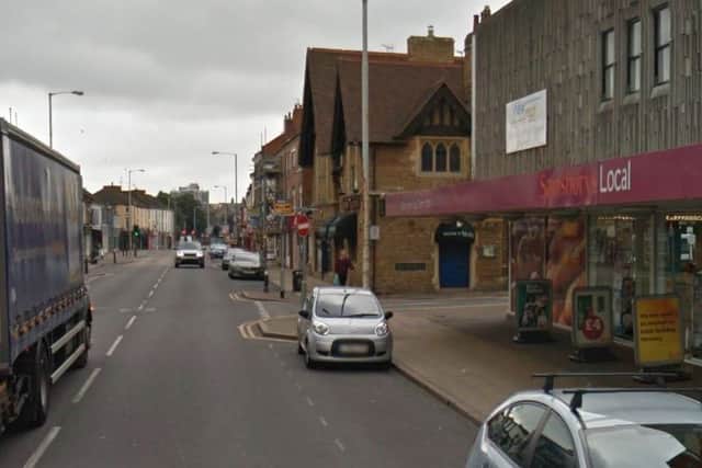 The incident took place on Wellingborough Road